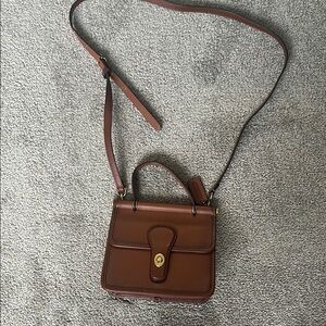 Brown Coach Crossbody Bag